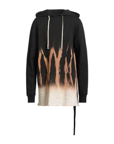 Rick Owens Drkshdw Drkshdw By Rick Owens Man Sweatshirt Black Size Xl Cotton
