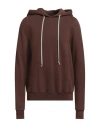 Rick Owens Drkshdw Drkshdw By Rick Owens Man Sweatshirt Brown Size S Cotton In Brown