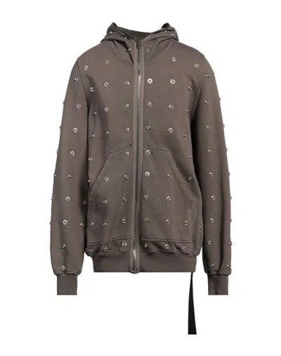 Rick Owens Drkshdw Drkshdw By Rick Owens Man Sweatshirt Khaki Size S Cotton In Beige