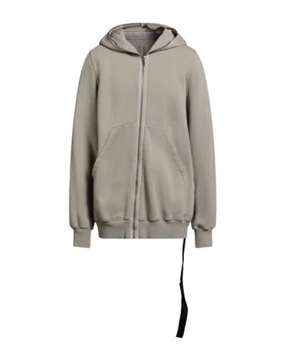 Rick Owens Drkshdw Drkshdw By Rick Owens Man Sweatshirt Light Grey Size M Cotton In Gray