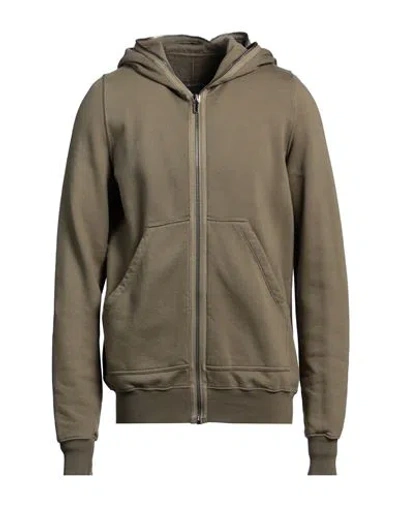 Rick Owens Drkshdw Drkshdw By Rick Owens Man Sweatshirt Military Green Size L Cotton