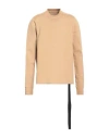 Rick Owens Drkshdw Drkshdw By Rick Owens Man Sweatshirt Mustard Size S Cotton In Yellow