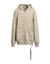Rick Owens Drkshdw Drkshdw By Rick Owens Man Sweatshirt Sage Green Size M Cotton