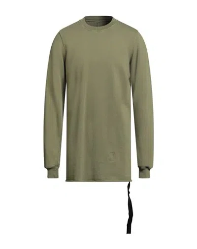 Rick Owens Drkshdw Drkshdw By Rick Owens Man Sweatshirt Sage Green Size S Cotton