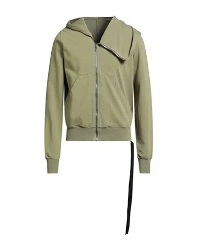Rick Owens Drkshdw Drkshdw By Rick Owens Man Sweatshirt Sage Green Size S Cotton