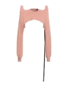 Rick Owens Drkshdw Drkshdw By Rick Owens Man Sweatshirt Salmon Pink Size S Cotton