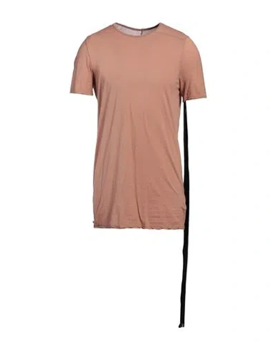 Rick Owens Drkshdw Drkshdw By Rick Owens Man T-shirt Antique Rose Size S Cotton In Pink