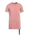 Rick Owens Drkshdw Level T T-shirt In Pink