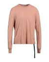 Rick Owens Drkshdw Lightweight Cotton Sweatshirt In Pink