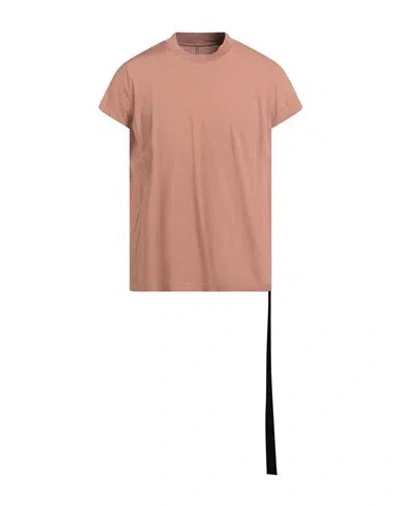 Rick Owens Drkshdw Drkshdw By Rick Owens Man T-shirt Antique Rose Size Xxl Cotton In Pink