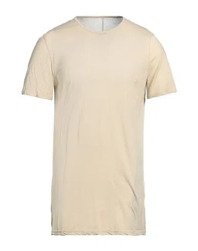 Rick Owens Drkshdw Drkshdw By Rick Owens Man T-shirt Beige Size M Cotton