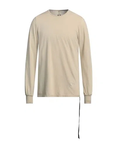 Rick Owens Drkshdw Drkshdw By Rick Owens Man T-shirt Beige Size M Cotton