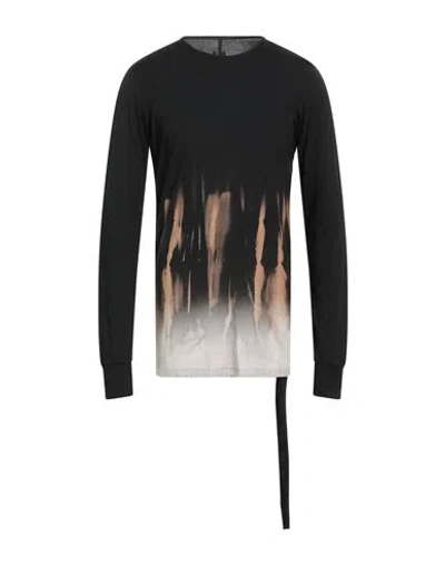 Rick Owens Drkshdw Drkshdw By Rick Owens Man T-shirt Black Size L Cotton