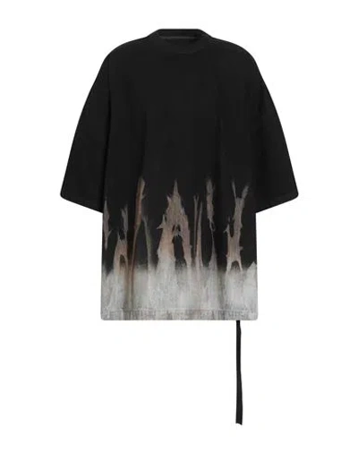 Rick Owens Drkshdw Drkshdw By Rick Owens Man T-shirt Black Size Onesize Cotton