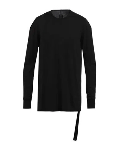 RICK OWENS DRKSHDW DRKSHDW BY RICK OWENS MAN T-SHIRT BLACK SIZE XL COTTON