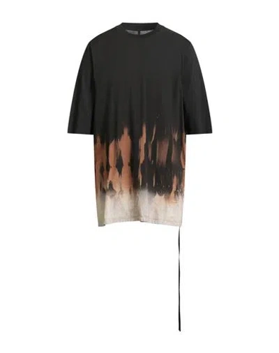 Rick Owens Drkshdw Drkshdw By Rick Owens Man T-shirt Black Size Xxl Cotton