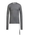 Rick Owens Drkshdw Drkshdw By Rick Owens Man T-shirt Grey Size M Cotton In Gray