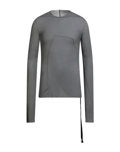 Rick Owens Drkshdw Drkshdw By Rick Owens Man T-shirt Grey Size M Cotton In Gray