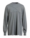 Rick Owens Drkshdw Drkshdw By Rick Owens Man T-shirt Grey Size M Cotton In Gray