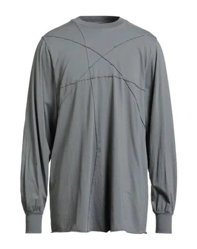 Rick Owens Drkshdw Drkshdw By Rick Owens Man T-shirt Grey Size M Cotton In Gray