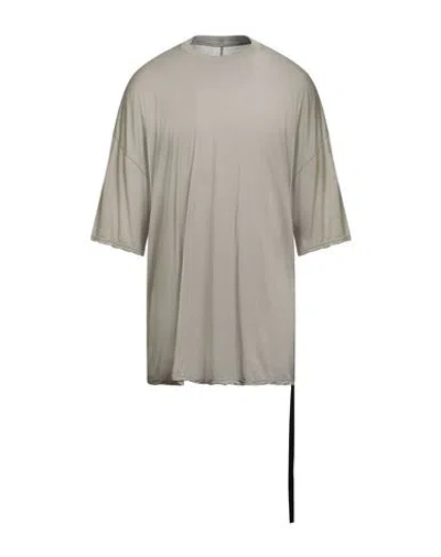 Rick Owens Drkshdw Drkshdw By Rick Owens Man T-shirt Grey Size Onesize Cotton In Gray