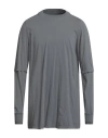 Rick Owens Drkshdw Drkshdw By Rick Owens Man T-shirt Grey Size S Cotton In Gray