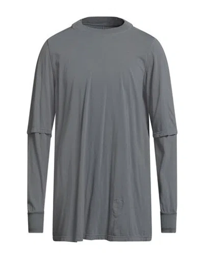 Rick Owens Drkshdw Drkshdw By Rick Owens Man T-shirt Grey Size S Cotton In Gray