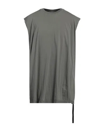 Rick Owens Drkshdw Drkshdw By Rick Owens Man T-shirt Grey Size Xxl Cotton