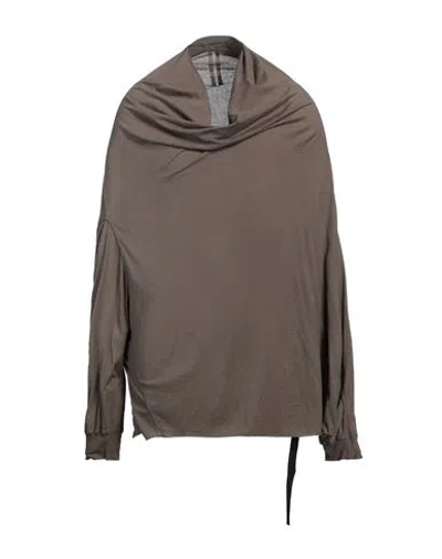 Rick Owens Drkshdw Drkshdw By Rick Owens Man T-shirt Khaki Size Onesize Cotton In Beige