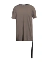 Rick Owens Drkshdw Drkshdw By Rick Owens Man T-shirt Khaki Size Xl Cotton In Beige
