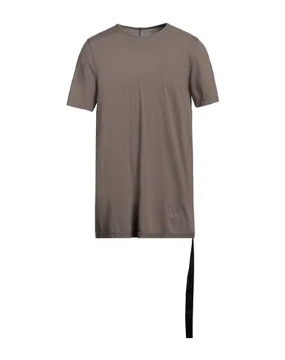 Rick Owens Drkshdw Drkshdw By Rick Owens Man T-shirt Khaki Size Xl Cotton In Beige