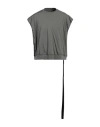 Rick Owens Drkshdw Drkshdw By Rick Owens Man T-shirt Lead Size Xs Cotton In Grey