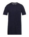 Rick Owens Drkshdw Drkshdw By Rick Owens Man T-shirt Navy Blue Size M Cotton