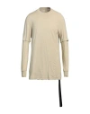 Rick Owens Drkshdw Drkshdw By Rick Owens Man T-shirt Sage Green Size L Cotton