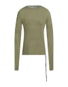 Rick Owens Drkshdw Drkshdw By Rick Owens Man T-shirt Sage Green Size L Cotton