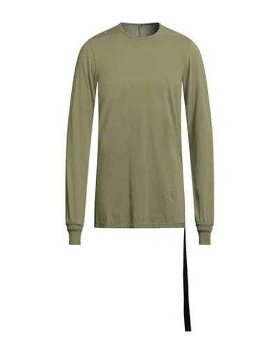 Rick Owens Drkshdw Drkshdw By Rick Owens Man T-shirt Sage Green Size S Cotton