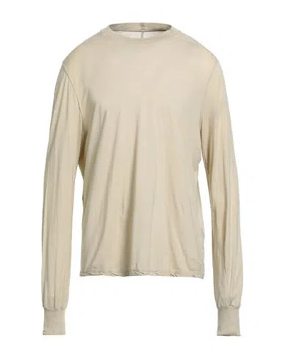Rick Owens Drkshdw Drkshdw By Rick Owens Man T-shirt Sand Size Xl Cotton In Neutral
