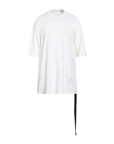 Rick Owens Drkshdw Drkshdw By Rick Owens Man T-shirt White Size S Cotton