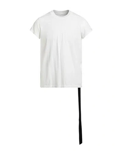Rick Owens Drkshdw Drkshdw By Rick Owens Man T-shirt White Size S Cotton