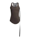 Rick Owens Drkshdw Drkshdw By Rick Owens Man Tank Top Khaki Size M Cotton In Beige