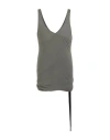 Rick Owens Drkshdw Drkshdw By Rick Owens Man Tank Top Lead Size S Cotton In Grey