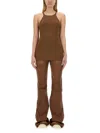 Rick Owens Drkshdw Drkshdw By Rick Owens Racerback Tank Top In Brown