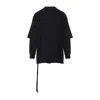 Rick Owens Drkshdw Drkshdw By Rick Owens Relaxed Cotton Sweatshirt In Black