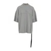 Rick Owens Drkshdw Drkshdw By Rick Owens Relaxed Cotton Tee In Gray