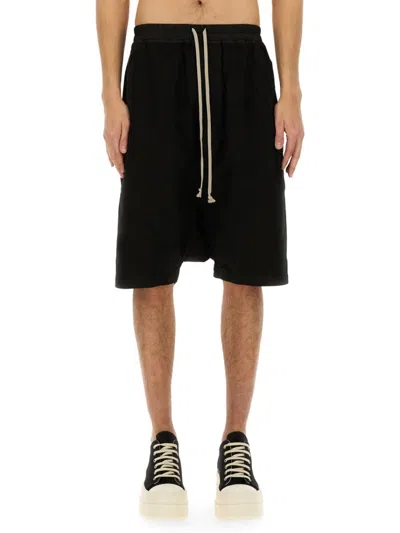 RICK OWENS DRKSHDW DRKSHDW BY RICK OWENS RELAXED FIT DRAWSTRING SHORTS