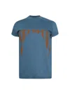 Rick Owens Drkshdw Drkshdw By Rick Owens Small Level Tee Toothpaste And Orange