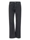 Rick Owens Drkshdw Straight Leg Trousers With Belt Loops Detail In Black