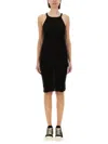 Rick Owens Drkshdw Drkshdw By Rick Owens "tank" Dress In Black