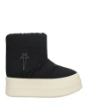 Rick Owens Drkshdw Drkshdw By Rick Owens Woman Ankle Boots Black Size 8 Textile Fibers In Black