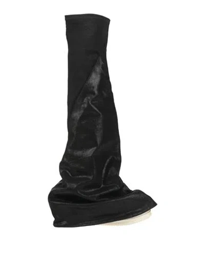 Rick Owens Drkshdw Drkshdw By Rick Owens Woman Boot Black Size 7 Textile Fibers